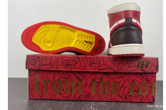 Zoom   FJ0604-601 Air Harlem Teyana FJ0604-601 A High Rose  CMFT Jordan 1 2 From  Taylor 0203